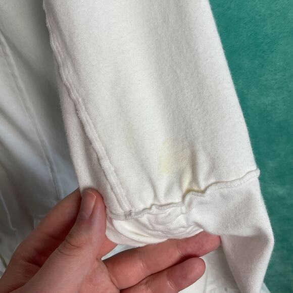 Neon Buddha Womens Ivory Shacket Full Zip Button Down with Pockets Size Small - Picture 5 of 13